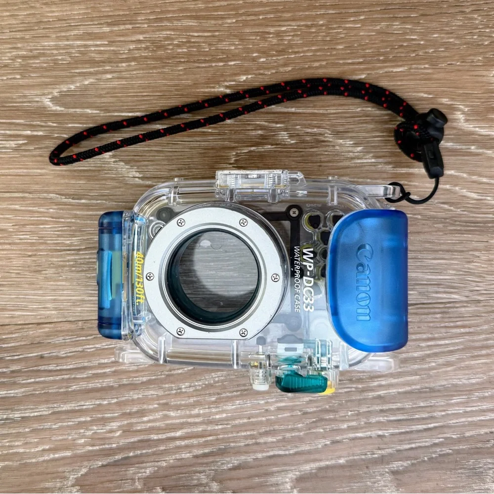 Canon Blue Underwater Photography Case Durable Design